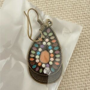 Colorful Teardrop Earrings